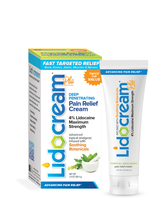 Lidocream® Plus Maximum Strength Pain Relief Cream